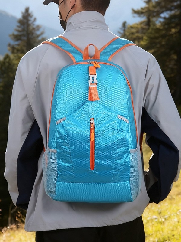 Unisex vanjski ruksak otporan na habanje, kapacitet do 20 L, Oxford tkanina, kompatibilan s 14-inčnim prijenosnikom, zakrivljene naramenice