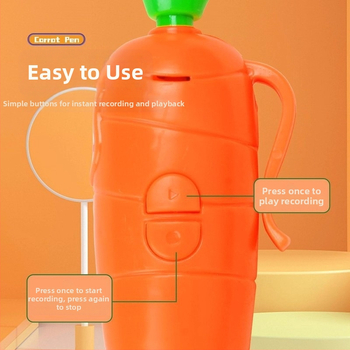 Burkānu tēmas rakstīšanas ierakstāmā pildspalva – Zootopia kanceleārija, USB 2.0, 1 mikrofons, AA baterija, bez displeja, bez atmiņas paplašināšanas