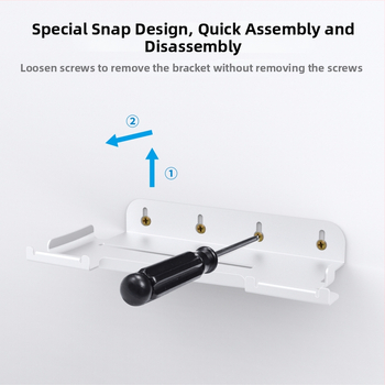 PS5 Slim stenový držiak na konzolu – Železný, nástenný úložný regál, model Ps5slim console