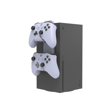 Držač za kontrolere i slušalice za PS5/Xbox s VR kukom – osvijetljeni stalak, ABS materijal, drži kontrolere, slušalice i VR opremu