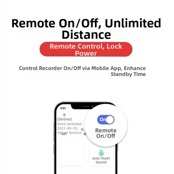 Záznamové pero s diaľkovým ovládaním cez mobilný telefón, HD redukcia šumu, záznam v reálnom čase, ultra dlhá pohotovostná výdrž