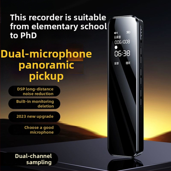 Stilou de înregistrare pentru prelegeri și întâlniri, cu suport pentru card TF; nu înregistrează video; non-OEM; fără garanție.