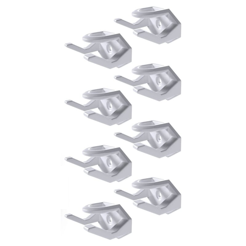 Kuka za baseball kapu s ljepilom, bez tragova, plastična, jedna kuka, moderni minimalistički dizajn, nosivost 1–3 kg, lansiranje 2024