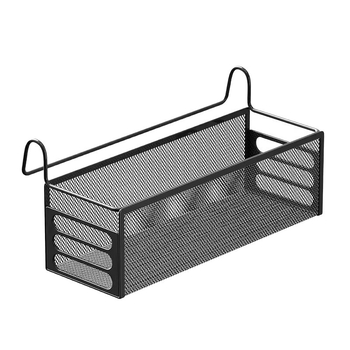 Vješena košarica za noćni ormarić — željezni materijal, minimalistički stil, brend Kitchen push, pogodna za daljinske upravljače, uredske potrepštine, voće, torbice, lijekove