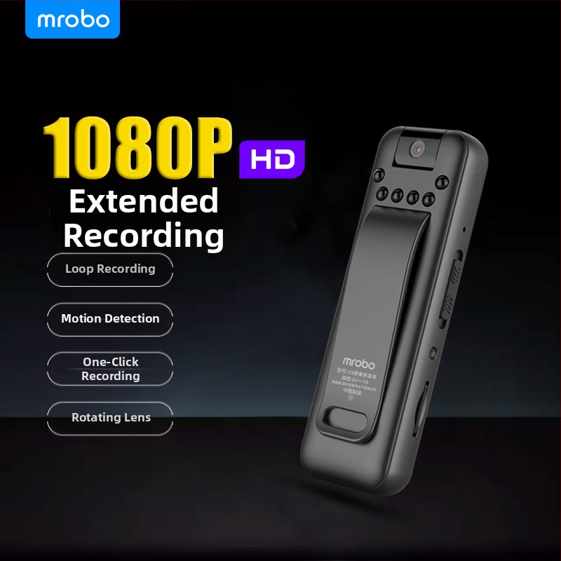 1080p HD zapisno pero s klipom za odjeću, za konferencije, okretni objektiv, redukcija šuma, do 300 minuta snimke