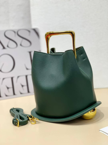 PU női bucket táska mágneszáras, poliészter béléssel, telefon- és személyi igazolvány zsebekkel