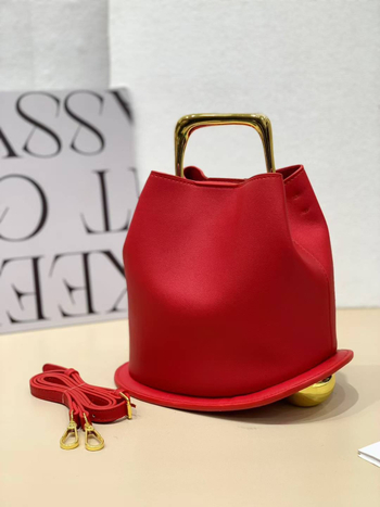 PU női bucket táska mágneszáras, poliészter béléssel, telefon- és személyi igazolvány zsebekkel