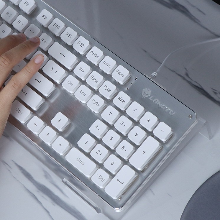 Ακρυλική βάση πληκτρολογίου για γραφείο, επιτραπέζιο στυλ, πλαστικό, άλλη μάρκα, αυξημένη κλίση
