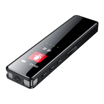 PCM felvételes hangrögzítő toll, MP3/WAV, 15 óra, TF-kártya, kétirányú mikrofon