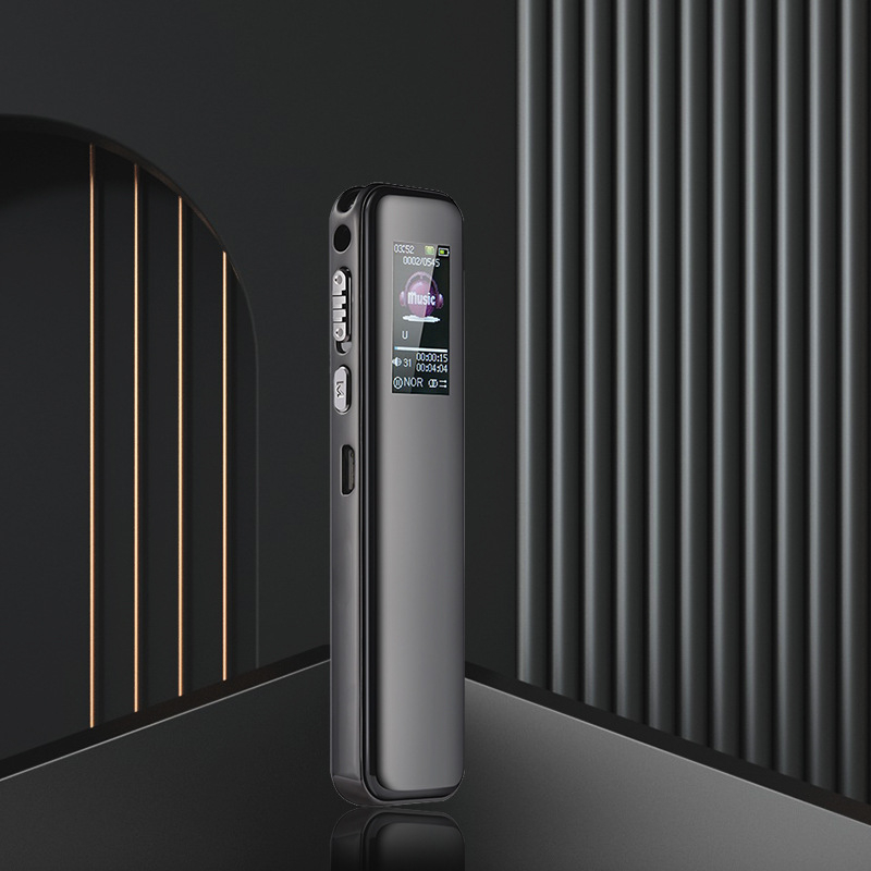 Înregistrator vocal X188, Eliminare zgomot HD profesională, Microfoane bidirecționale, MP3/WAV, Timp înregistrare 9999, USB 2.0