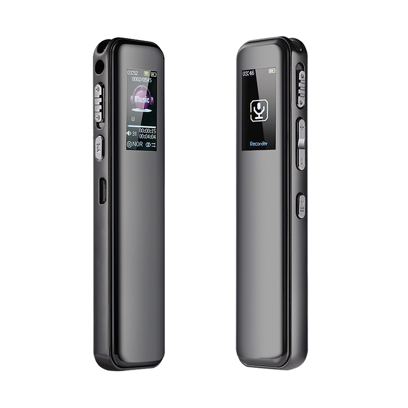 Înregistrator vocal X188, Eliminare zgomot HD profesională, Microfoane bidirecționale, MP3/WAV, Timp înregistrare 9999, USB 2.0