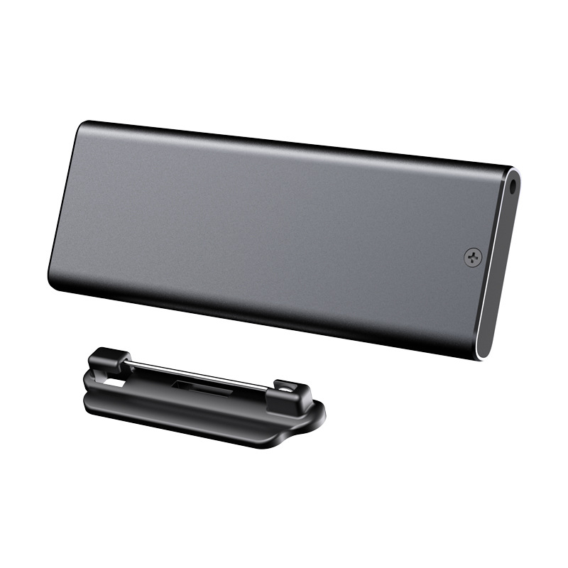 Q31 zapisnik u stilu značke - snimanje jednim dodirom, WAV format, 3600 s, USB 2.0, aluminijsko kućište
