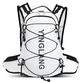Unisex ruksak za planinarenje i MTB, lagani najlon, prozračan, vodootporan, otporan na habanje, proširiv, zakrivljene naramenice