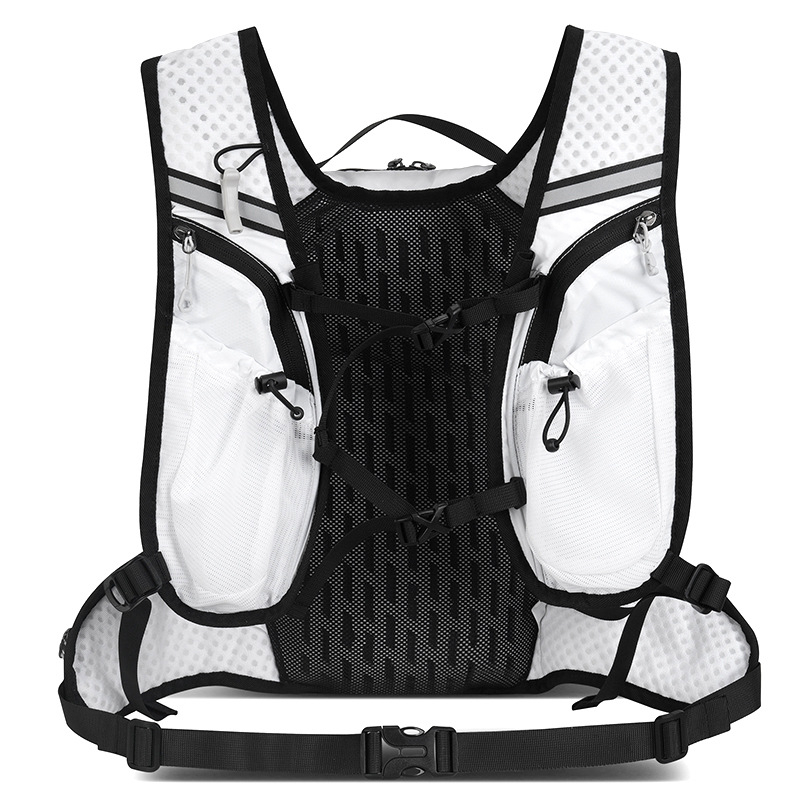 Unisex ruksak za planinarenje i MTB, lagani najlon, prozračan, vodootporan, otporan na habanje, proširiv, zakrivljene naramenice