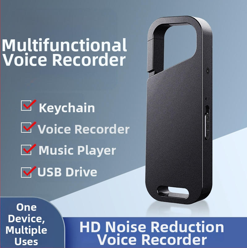 S28 Φορητός καταγραφέας φωνής, 26 ώρες εγγραφής, MP3/WAV, USB 2.0, διπλός μικρόφωνος