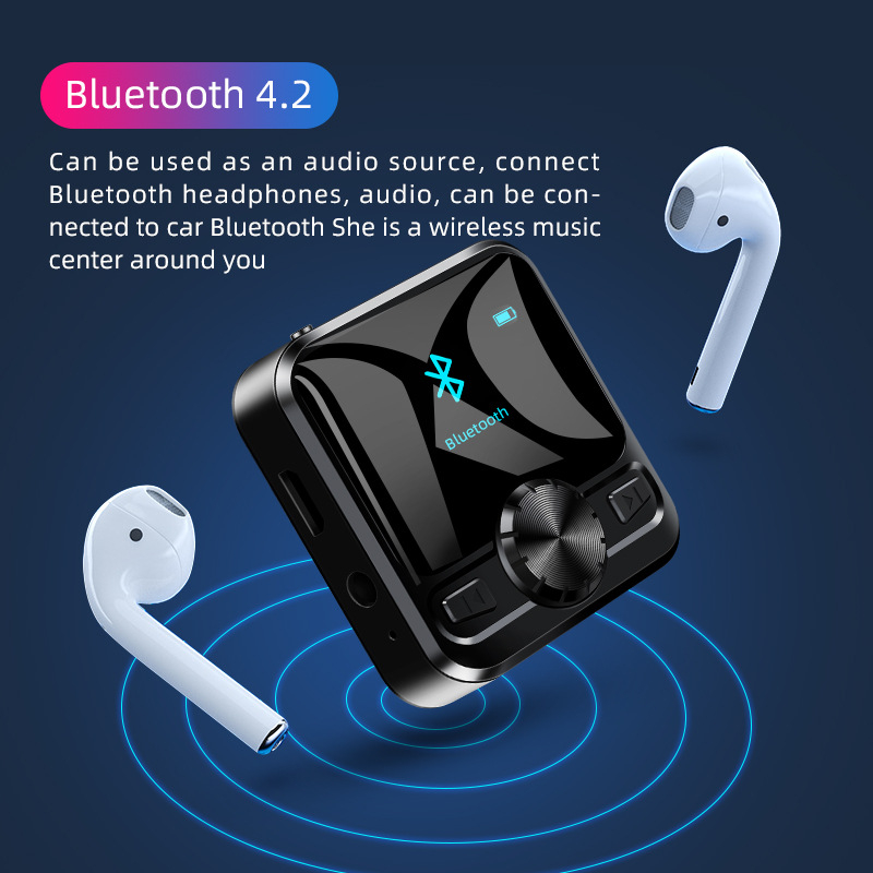 M9 Bluetooth glazbeni player s klipom, prenosni, profesionalno HD snimanje konferencija