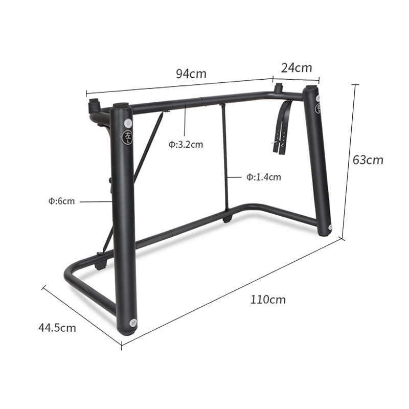 Kovový U-tvarovaný držiak pre elektronické piano, vhodný pre klávesové nástroje, značka Remembering Ming