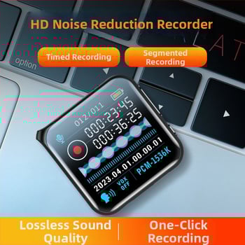 Φοιτητικό MP3 player με ανάγνωση ηλεκτρονικών βιβλίων, FM ραδιόφωνο και εγγραφή (Μοντέλο M30) - USB 2.0, υποστηρίζει MP3/WAV/OGG/FLAC/APE, μπαταρία 200 mAh, έως 16 ώρες εγγραφής