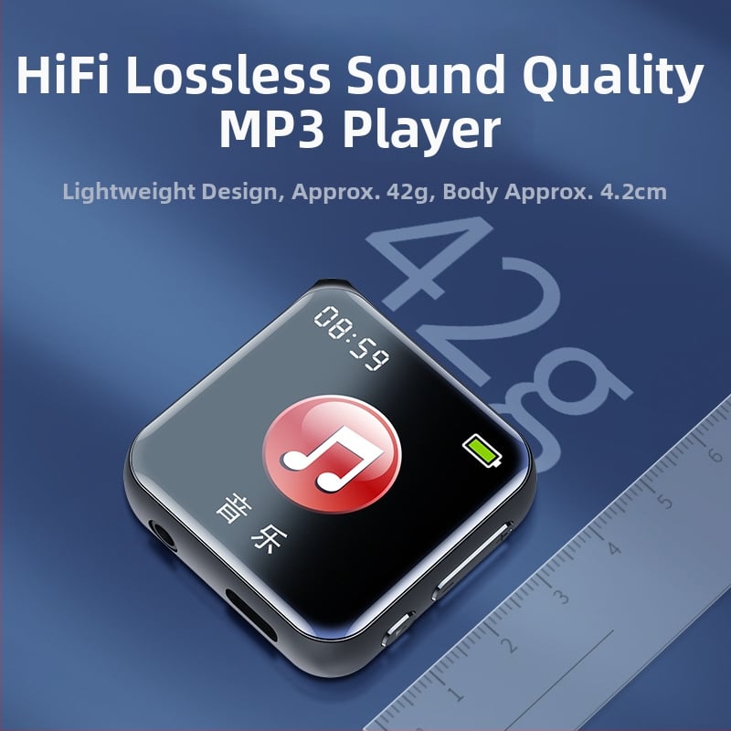 Φοιτητικό MP3 player με ανάγνωση ηλεκτρονικών βιβλίων, FM ραδιόφωνο και εγγραφή (Μοντέλο M30) - USB 2.0, υποστηρίζει MP3/WAV/OGG/FLAC/APE, μπαταρία 200 mAh, έως 16 ώρες εγγραφής