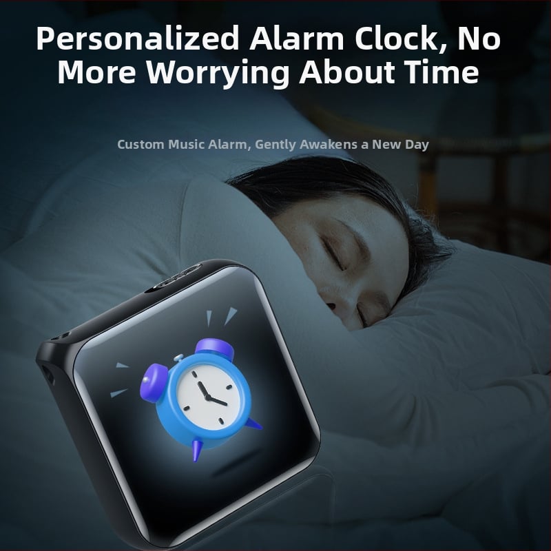 Φοιτητικό MP3 player με ανάγνωση ηλεκτρονικών βιβλίων, FM ραδιόφωνο και εγγραφή (Μοντέλο M30) - USB 2.0, υποστηρίζει MP3/WAV/OGG/FLAC/APE, μπαταρία 200 mAh, έως 16 ώρες εγγραφής