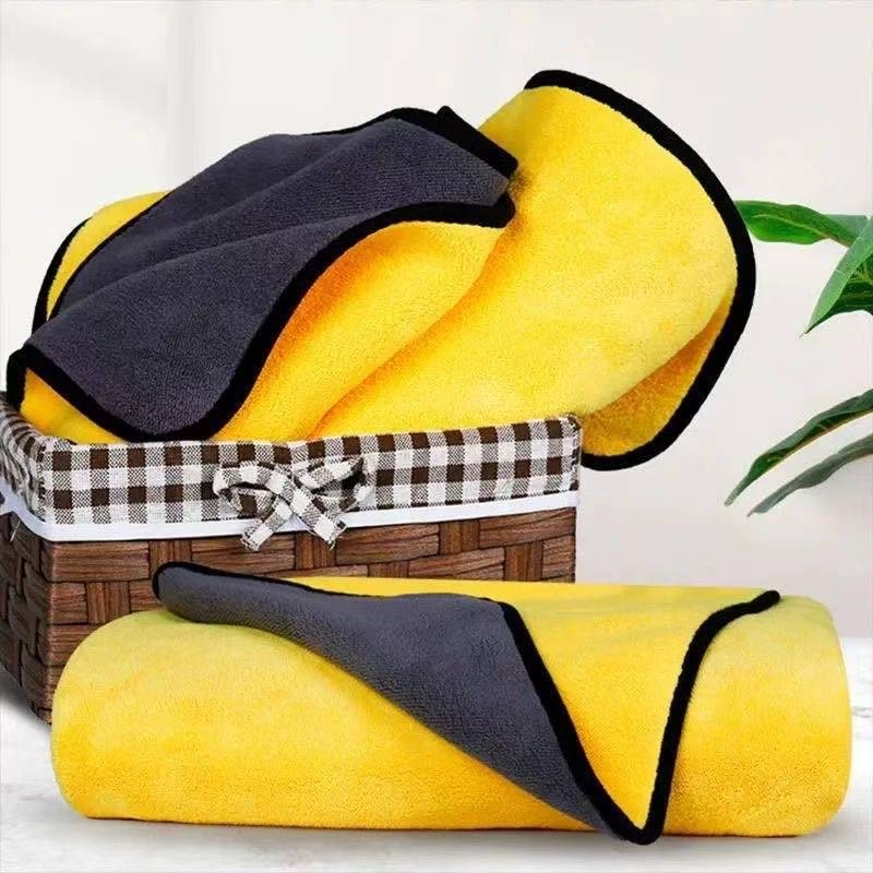 Taomiao Prosop pentru animale – Prosop absorbant de baie din Coral Fleece pentru câini (cutie 100 buc.)