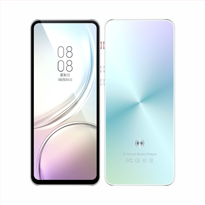 M100Pro Prenosný multimediálny prehrávač Bluetooth, USB 3.0, SD karta rozšírenie, HD dotykový displej 480x1120, batéria 2050 mAh, približne 6 hodín prehrávania