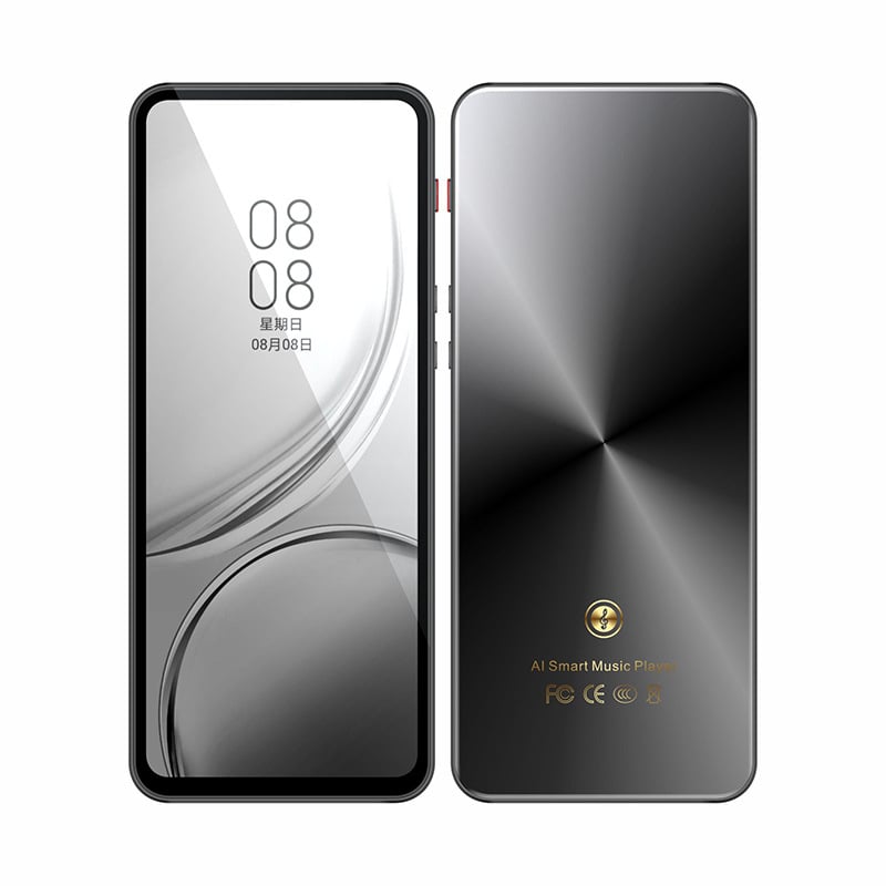 M100Pro play­er multimedia portabil cu Bluetooth, USB 3.0, card SD extensibil, ecran tactil HD 480x1120, baterie 2050 mAh, aproximativ 6 ore redare