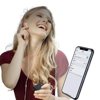 Bluetooth MP3 player s podrškom TF kartice i bežičnom povezanošću s Bluetooth slušalicama; trajanje baterije 8-12 sati; prijenosno.