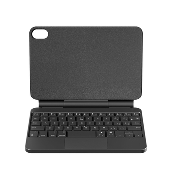 Θήκη με πληκτρολόγιο για Apple iPad mini 6 με ανάκλιση καλύμμα, φωτιζόμενο πληκτρολόγιο, ανθεκτική σε πτώσεις, βάση/στήριγμα, διαχείριση θερμότητας, μαγνητική πρόσδεση