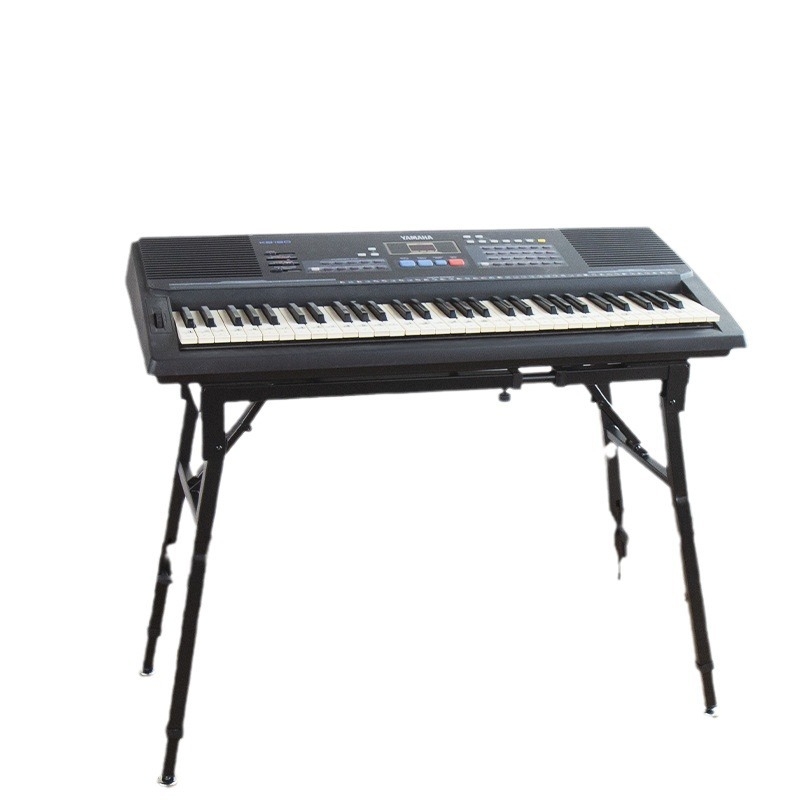 Suport pentru pian electric, universal, model KS265, din țeavă de oțel, marcă Silver Fish, compatibil cu o tastatură electronică.