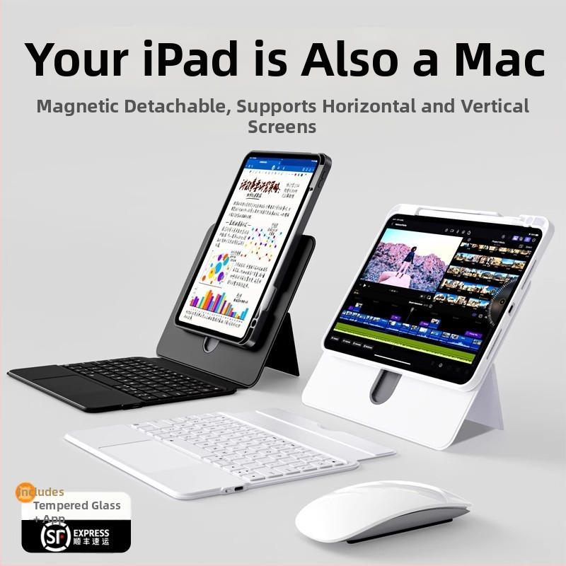 Ifacemall Tastatură Bluetooth fără fir pentru iPad