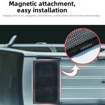 Sieť pre slnečný strešný otvor automobilu, polyester, univerzálny, priehľadný, zavesiteľný