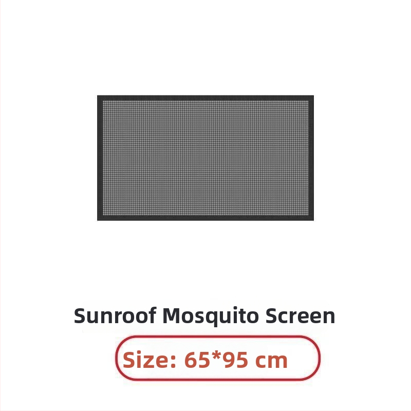 Sieť pre slnečný strešný otvor automobilu, polyester, univerzálny, priehľadný, zavesiteľný