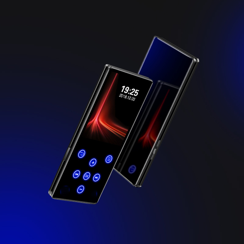 Passat M3 φορητός μαθητικός αναπαραγωγέας μουσικής με Bluetooth, 2,4-ιντσών έγχρωμη οθόνη αφής, USB 2.0, υποστηρίζει MP3/WMA/WAV/FLAC/AAC/APE, έως 20 ωρών αναπαραγωγής