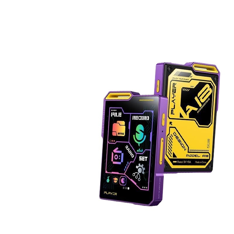 Φορητός μουσικός παίκτης MP4/MP3 με ήχο χωρίς απώλειες, οθόνη αφής, Walkman στυλ
