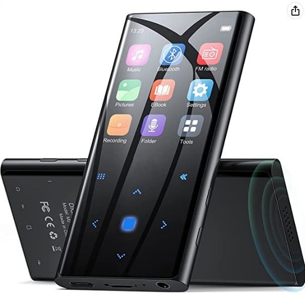 M2 Bluetooth MP3/MP4 player, Studentska verzija, e-knjiga, tekstovi pjesama, podrška učenju engleskog, utor za karticu