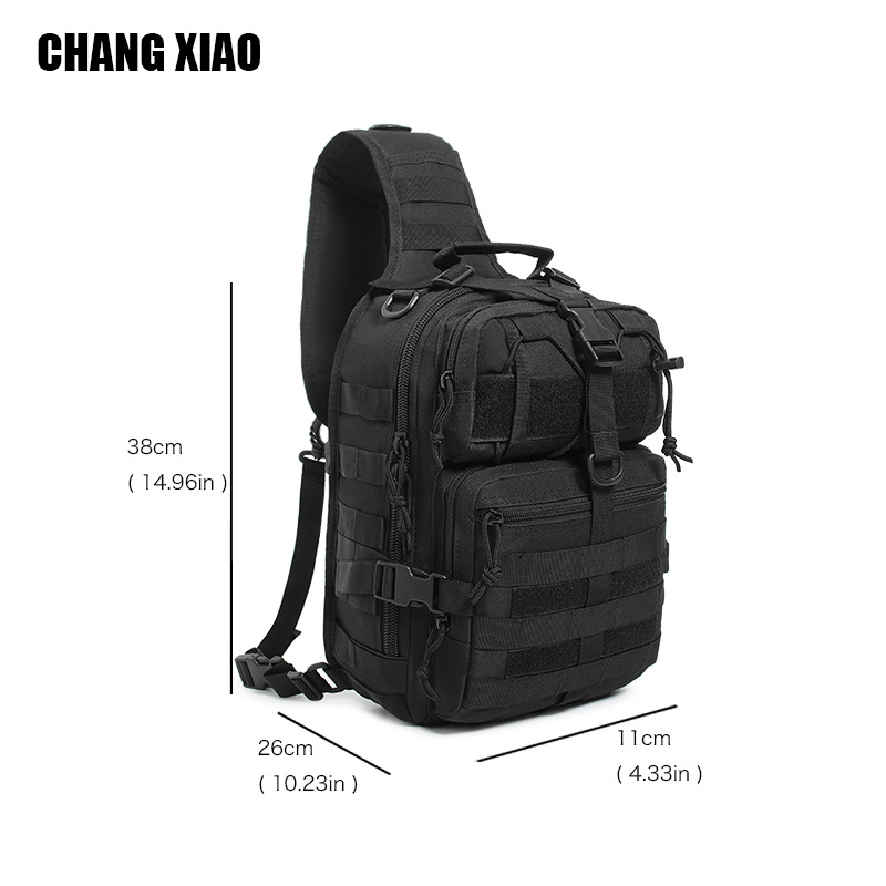 Muška crossbody sportska torba — Oxford tkanina, otporna na habanje, za planinarenje i trekking