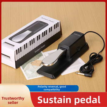 Pedál sustain pre klavír YYTB01 kov+ABS, pre klávesové nástroje