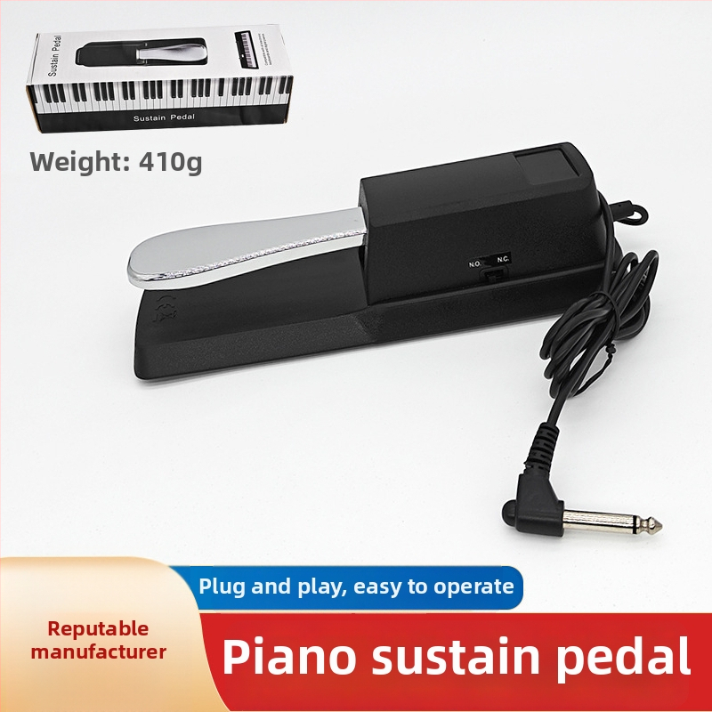 Pedál sustain pre klavír YYTB01 kov+ABS, pre klávesové nástroje