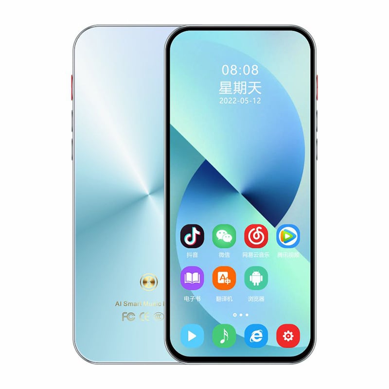 Πολυμεσικός παίκτης M100XS (Lossless Hi-Fi, Bluetooth + Wi-Fi, 480x1120 HD οθόνη αφής, USB 3.0)