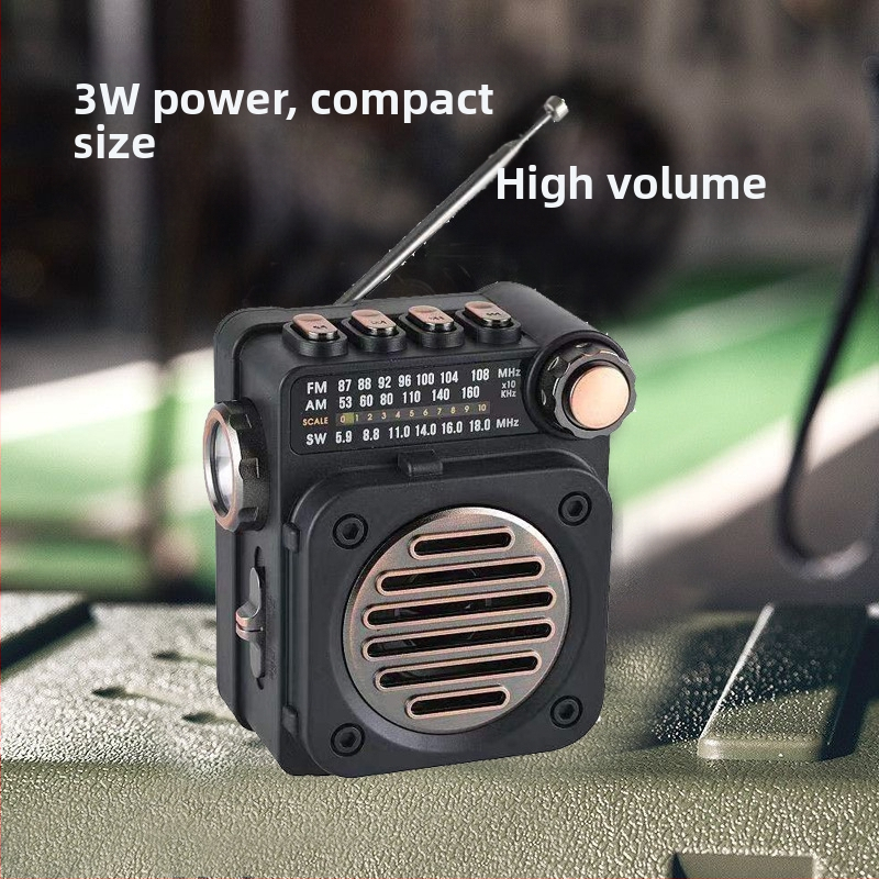 Mini multifunkčné rádio s Bluetoothom a slotom na kartu, MP3 podpora, model M8, FM/AM/SW