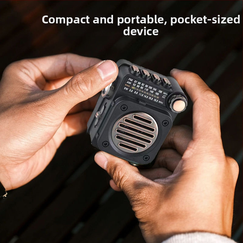 Mini multifunkčné rádio s Bluetoothom a slotom na kartu, MP3 podpora, model M8, FM/AM/SW