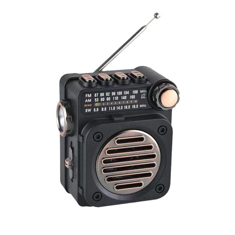 Μίνι ραδιόφωνο πολλαπλών ζωνών με Bluetooth, υποδοχή καρτών και MP3, μοντέλο M8, FM/AM/SW