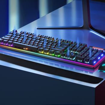 Veli podmetač za zglob od memorijske pjene za tipkovnicu i miš – WT-002, protuklizni, za gaming i ured