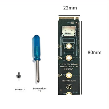 Karta adaptéra Oculink pre M.2 NGFF M-key NVMe PCIe (SFF-8611/8612), PH492-MU/PH492-MD