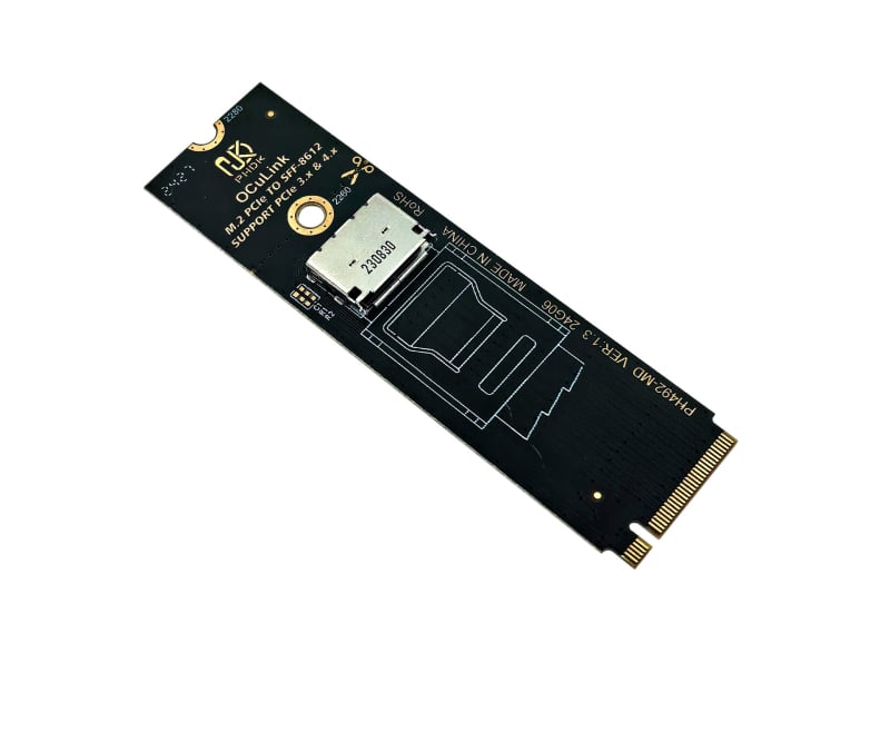 M.2 NGFF M-key NVMe PCIe Oculink адаптер карта (SFF-8611/8612), PH492-MU/PH492-MD