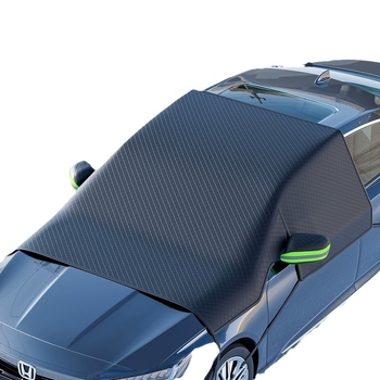 Zaštita od snijega za prednje staklo automobila – Oxford tkanina, magnetska ugradnja, univerzalna, minimalistički stil