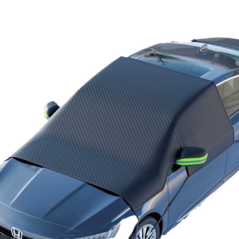 Zaštita od snijega za prednje staklo automobila – Oxford tkanina, magnetska ugradnja, univerzalna, minimalistički stil