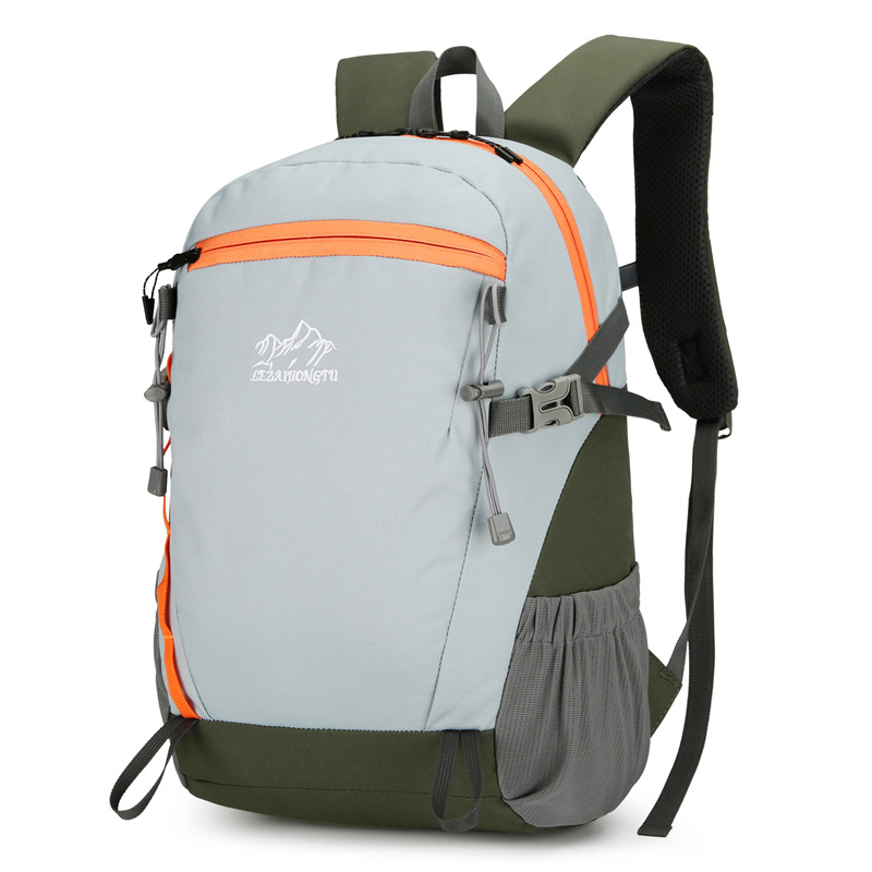 Unisex planinarski ruksak, vodootporan, najlon, kapacitet 20-35L, zakrivljene naramenice