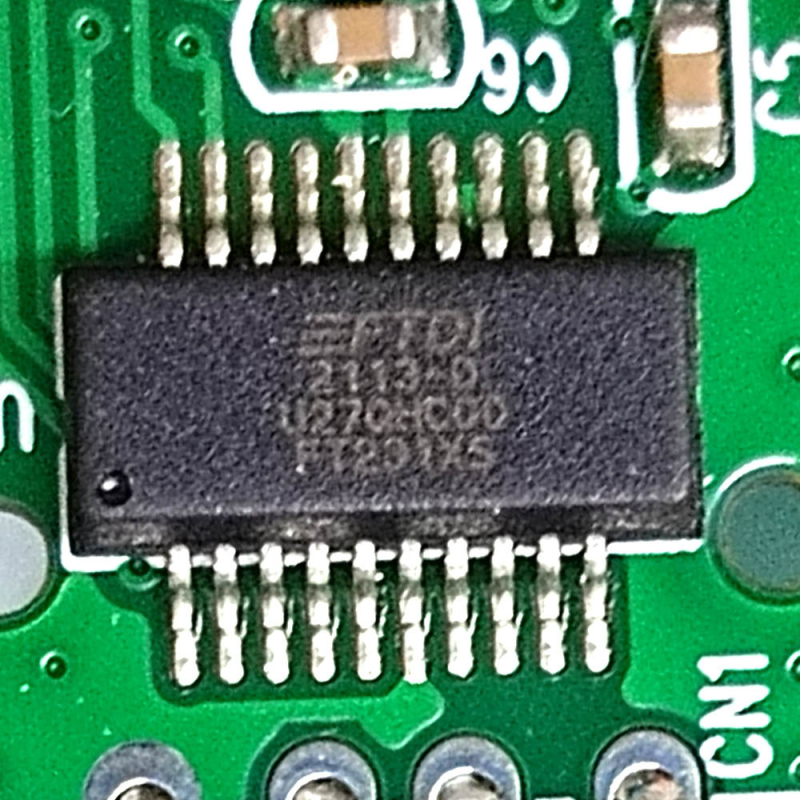 FTDI USB‑to‑RS232 adaptérová doska, FTDI čip, USB‑serial rozhranie, rýchlosť 115200, model SN-200123